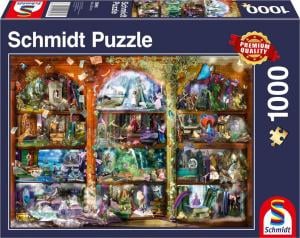 Schmidt Spiele Puzzle 1000 Magiczny świat bajek G3 1