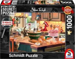 Schmidt Spiele Puzzle PQ 1000 Secret Przy kuchennym stole 1