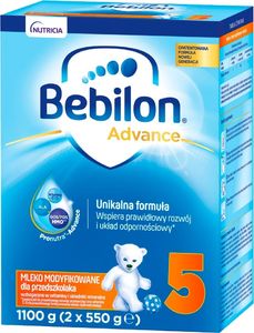 Bebilon 5 PronutraAdvance Mleko modyfikowane dla przedszkolaka 1100 g 1