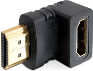 Adapter AV Delock HDMI - HDMI czarny (65071) 1