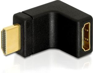 Adapter AV Delock HDMI - HDMI czarny (65072) 1