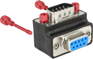 Delock DB-9 - DB-9, Czarny (65593) 2