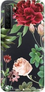 CaseGadget CaseGadget ETUI NADRUK CZERWONA RÓŻA I LIŚCIE HUAWEI P40 LITE 5G standard 1