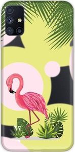 CaseGadget CaseGadget ETUI NADRUK FLAMING I KWIATY SAMSUNG GALAXY M51 standard 1