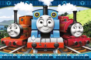 Trefl Puzzle Maxi 24 - Wesołe lokomotywy (14231) 2