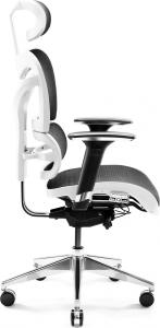 Krzesło biurowe Diablo Chairs V-Commander Biało-czarne 3