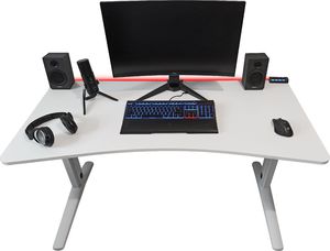 Biurko Zdesk CB-STLW-LH Białe 138 cmx68 cm 2