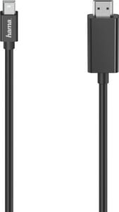 Kabel Hama DisplayPort Mini - HDMI 1.5m czarny (002007110000) 1