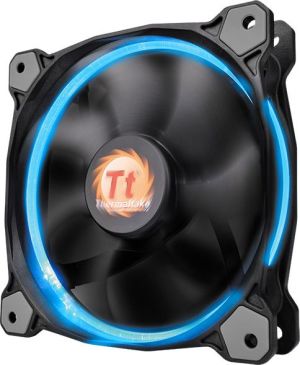 Wentylator Thermaltake Riing 12 LED RGB 3-pack + Hub (CL-F042-PL12SW-B) 3