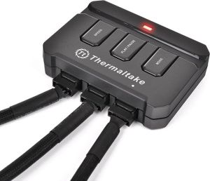 Wentylator Thermaltake Riing 12 LED RGB 3-pack + Hub (CL-F042-PL12SW-B) 8