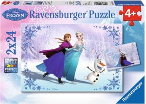 Ravensburger RAVEN. 2X24 EL. Frozen siostry - 091157 1