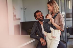 BabyBjorn BABYBJÖRN - Bouncer Bliss MESH - Anthracite/Leopard + MINI 3D Mesh – nosidełko, Anthracite/Leopard 10