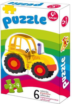 Promatek Pierwsze Puzzle, Pojazdy - 0338 1