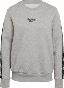 Reebok Bluza damska Reebok TE Tape Pack Crew szara GQ3890 XL () - 77065-6 1
