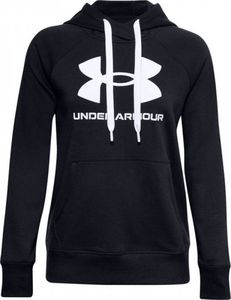 Under Armour Bluza damska Rival Fleece Logo Hoodie Czarna r. M 1