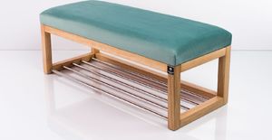 Emra Wood Design Ławka na buty Emrawood Drewno Lite Siedzisko Gładkie 2