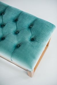 Emra Wood Design Ławka na buty Emrawood Drewno Lite Siedzisko Pikowane 5