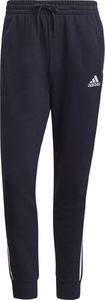 Adidas Spodnie męskie adidas Essentials Tapered Cuff 3 Stripes granatowe GK8888 M 6