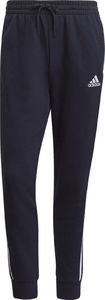 Adidas Spodnie męskie adidas Essentials Tapered Cuff 3 Stripes granatowe GK8888 M 7