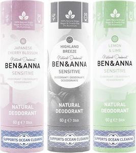 Ben&Anna Sensitive Natural naturalny dezodorant do skóry wrażliwej, 60g 2