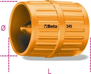 Beta Tools GRATOWNIK DO RUR FI 1/8-1"5/8 345 BETA UTENSILI S.P.A. 2