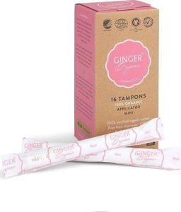 Ginger Organic GINGER ORGANIC_Tampons Mini tampony organiczne z aplikatorem 16szt 1