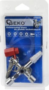 Geko UNIWERSALNY KLUCZ DO SZAFEK TECHNICZNYCH (100) G10049 GEKO 2