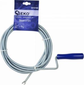 Geko PRZETYKACZ - SPRĘŻYNA DO RUR 9MM X 5M (10) G73150 GEKO 3