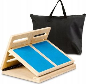 Costway Platforma do rozciągania slant board torba 1