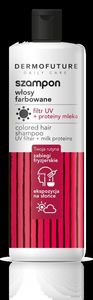 Dermofuture Technology Care szampon do włosów farbowanych Filtr UV Proteiny Mleka 380ml 1