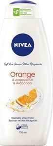 Nivea NIVEA_Orange Avocado Oil Care Shower pielęgnujący żel pod prysznic 750ml 1