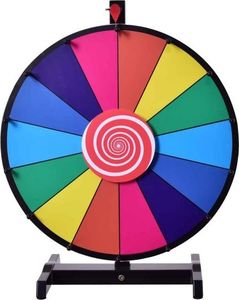 Costway Koło fortuny do kręcenia 69cm 2