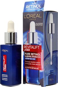 L’Oreal Paris Revitalift Laser Pure Retinol serum redukujące zmarszczki na noc 30 ml 1
