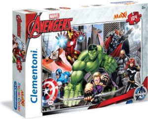 Clementoni Puzzle 104 elementów Maxi The Avengers 23688 1