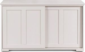 Costway Szafka komoda z przesuwanymi drzwiami 2