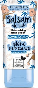 FLOSLEK Balsam do rąk nawilżający Mleko Kokosowe 40 ml 1