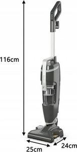 Parownica Costway Odkurzacz parowy z filtrem HEPA 2