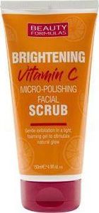 Beauty Formulas Brightening Vitamin C rozjaśniający peeling do twarzy z witaminą C 150ml 1