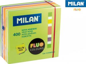 Milan Karteczki samoprzylepne 76x76/400K neon mix 1
