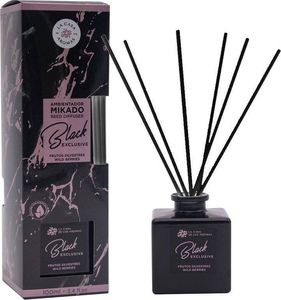La Casa de los Aromas LA CASA DE LOS AROMAS_Mikado Exclusive Black olejek eteryczny z patyczkami Dzikie Owoce 100ml 1