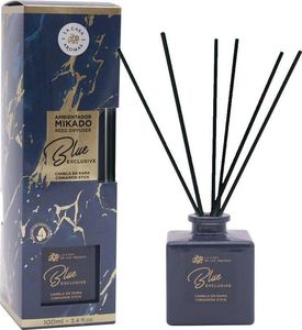 La Casa de los Aromas LA CASA DE LOS AROMAS_Mikado Exclusive Blue olejek eteryczny z patyczkami Cynamon 100ml 1