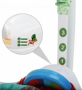 MalPlay Skoczek Interaktywny Jumper Edukacyjny Obrotowy Trampolina 4