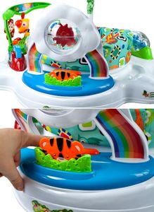 MalPlay Skoczek Interaktywny Jumper Edukacyjny Obrotowy Trampolina 9