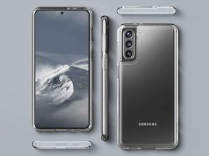Spigen ETUI SPIGEN ULTRA HYBRID GALAXY S21 CRYSTAL CLEAR uniwersalny 5