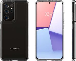Spigen ETUI SPIGEN ULTRA HYBRID GALAXY S21 ULTRA CRYSTAL CLEAR uniwersalny 2