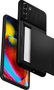 Spigen ETUI SPIGEN SLIM ARMOR CS GALAXY S21 BLACK uniwersalny 8