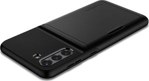 Spigen ETUI SPIGEN SLIM ARMOR CS GALAXY S21 BLACK uniwersalny 9