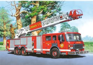 Castorland Puzzle Straż Pożarna 60 elementów (06595) 1