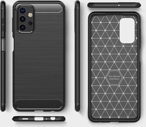 Tech-Protect ETUI TECH-PROTECT TPUCARBON GALAXY A32 5G BLACK uniwersalny 8