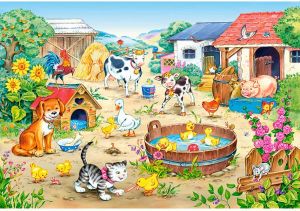 Castorland Puzzle Farma 60 elementów (06663) 1